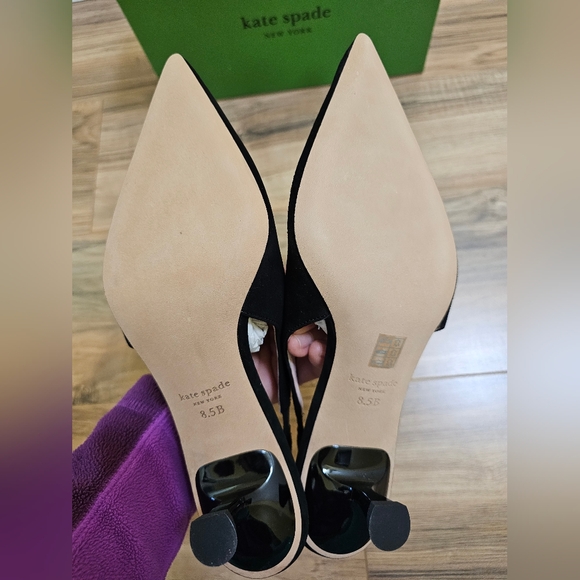 Kate Spade Riley Slingback Kitten Heel Pumps - Picture 7 of 14